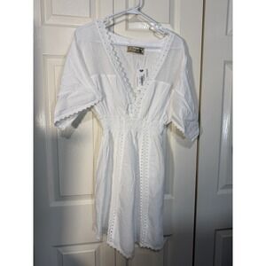 Seaspice Women's Cover Up NWT White Size Medium